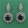 Cubic Zirconia Classic Earring With Mehndi Plating