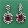 Cubic Zirconia Classic Earring With Mehndi Plating