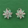 Cubic Zirconia Tops With Rhodium Plating