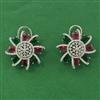 Cubic Zirconia Tops With Rhodium Plating
