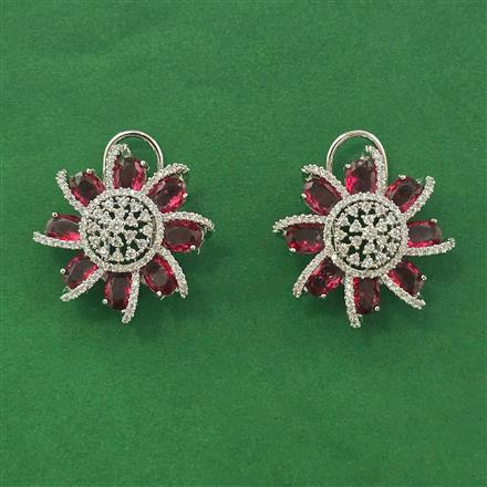 Cubic Zirconia Tops With Rhodium Plating