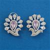 American Diamond Tops With Rhodium Plating