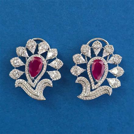 American Diamond Tops With Rhodium Plating