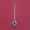 Cubic Zirconia Classic Tikka with Rhodium Plating