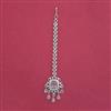 Cubic Zirconia Classic Tikka with Rhodium Plating