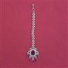 Cubic Zirconia Classic Tikka with Rhodium Plating