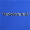American Diamond Adjustable Bracelet with Rhodium Plating 2 Tone Plating Mehndi Plating