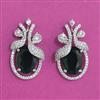 American Diamond Classic Earring With Rhodium Plating