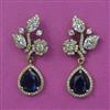 Cubic Zirconia Classic Earring With Mehndi Plating