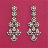 Cubic Zirconia Classic Earring With Mehndi Plating