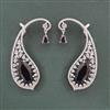 American Diamond Earcuff with Rhodium Plating