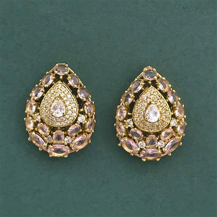American Diamond Tops With Mehndi Plating
