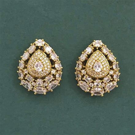 American Diamond Tops With Mehndi Plating