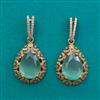 American Diamond Classic Earring With Mehndi Plating