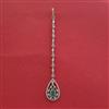 American Diamond Classic Tikka With Rhodium Plating