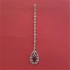 American Diamond Classic Tikka With Rhodium Plating
