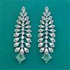 American Diamond Classic Earring With Rhodium Plating