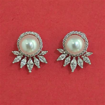 American Diamond Tops With 2 Tone Plating Rhodium Plating