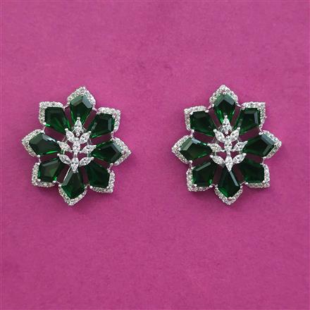 American Diamond Tops With Rhodium Plating