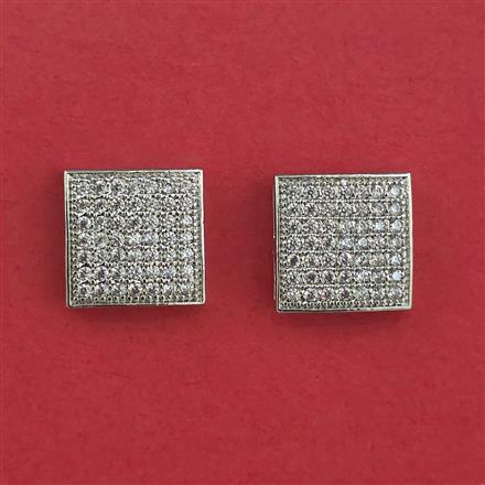 American Diamond Tops With 2 Tone Plating Rhodium Plating