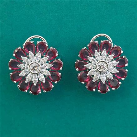 American Diamond Tops With Rhodium Plating