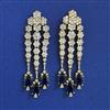 American Diamond Classic Earring With Mehndi Plating