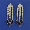 American Diamond Classic Earring With Mehndi Plating