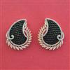 American Diamond Classic Earring With 2 Tone Plating