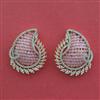 American Diamond Classic Earring With 2 Tone Plating