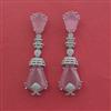 American Diamond Classic Earring With Rhodium Plating