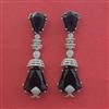 American Diamond Classic Earring With Rhodium Plating