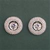 American Diamond Tops with Rhodium Plating 2 Tone Plating