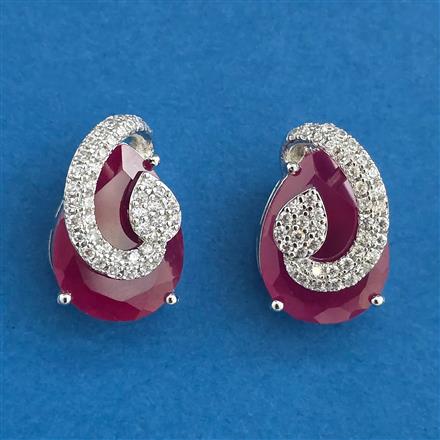 American Diamond Tops With Rhodium Plating