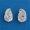 American Diamond Tops With Rhodium Plating