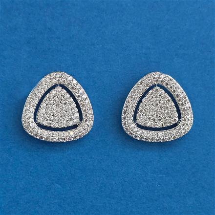 American Diamond Tops With Mehndi Plating 2 Tone Plating Rhodium Plating