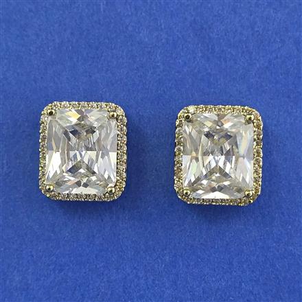 American Diamond Tops with Mehndi Plating