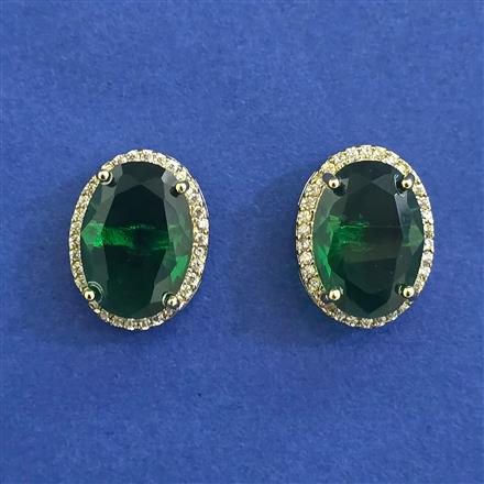 American Diamond Tops with Mehndi Plating