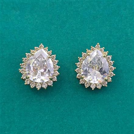 American Diamond Tops with Mehndi Plating