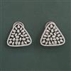 American Diamond Classic Earring with Rhodium Plating