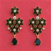 American Diamond Classic Earring with Gold Plating