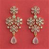 American Diamond Classic Earring with Gold Plating
