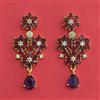 American Diamond Classic Earring with Gold Plating