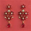American Diamond Classic Earring with Gold Plating