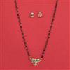 American Diamond Classic Mangalsutra with 2 Tone Plating