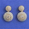 American Diamond Tops with Rhodium Plating 2 Tone Plating