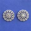 American Diamond Tops with Rhodium Plating 2 Tone Plating