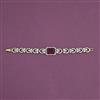 American Diamond Classic Bracelet With Mehndi Plating