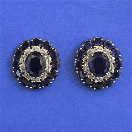 American Diamond Tops with Mehndi Plating