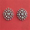 American Diamond Tops with Rhodium Plating 2 Tone Plating Mehndi Plating