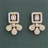 American Diamond Tops with Rhodium Plating 2 Tone Plating